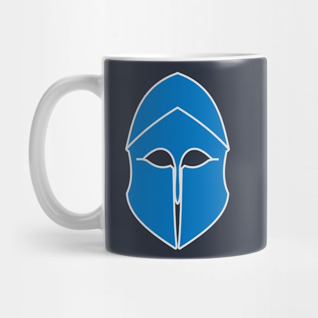 Corinthian helmet (blue) by PabloDeChenez